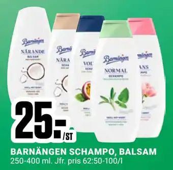 ÖoB BARNÄNGEN SCHAMPO, BALSAM erbjuda