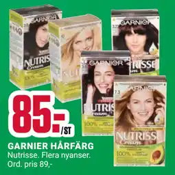 ÖoB GARNIER HÅRFÄRG erbjuda