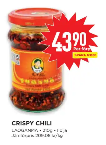 Willys Hemma CRISPY CHILI erbjuda