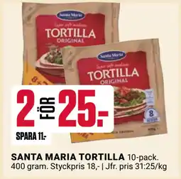 ÖoB SANTA MARIA TORTILLA erbjuda