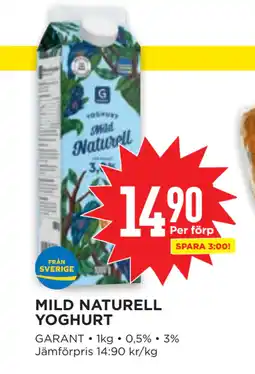 Willys Hemma MILD NATURELL YOGHURT erbjuda