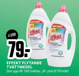 ÖoB EFFEKT FLYTANDE TVÄTTMEDEL erbjuda