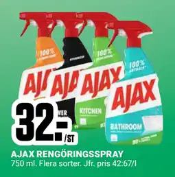 ÖoB AJAX RENGÖRINGSSPRAY erbjuda