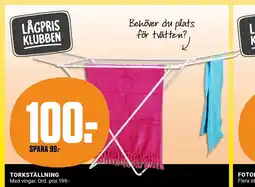 ÖoB TORKSTÄLLNING erbjuda