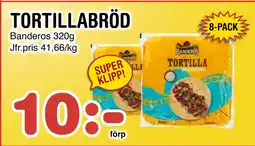 Nya Pulsen TORTILLABRÖD erbjuda