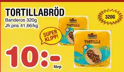 Nya Pulsen TORTILLABRÖD erbjuda