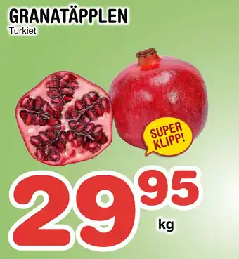 Nya Pulsen GRANATÄPPLEN erbjuda