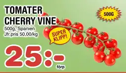 Nya Pulsen TOMATER CHERRY VINE erbjuda