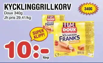 Nya Pulsen KYCKLINGGRILLKORV erbjuda