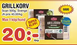 Nya Pulsen GRILLKORV erbjuda