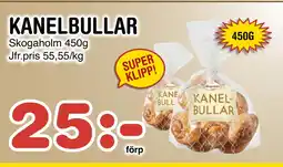 Nya Pulsen KANELBULLAR erbjuda