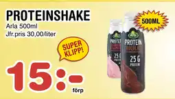 Nya Pulsen PROTEINSHAKE erbjuda