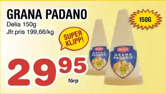 Nya Pulsen GRANA PADANO erbjuda