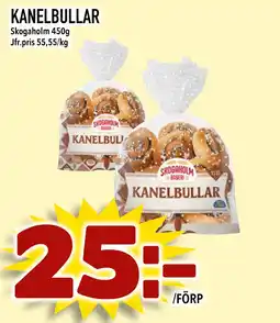 Nya Pulsen KANELBULLAR erbjuda