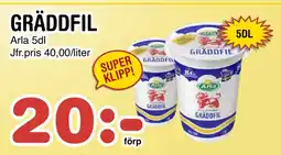 Nya Pulsen GRÄDDFIL erbjuda