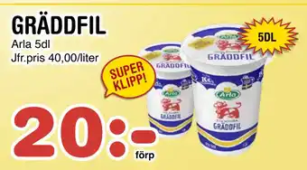 Nya Pulsen GRÄDDFIL erbjuda