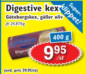 T-jarlen Digestive kex erbjuda