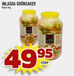 Prisma Mat INLAGDA GRÖNSAKER erbjuda