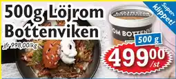 T-jarlen 500g Löjrom Bottenviken erbjuda