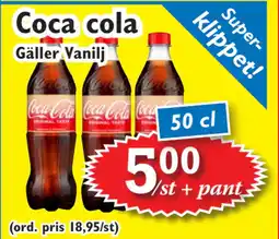 T-jarlen Coca cola erbjuda