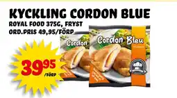 Nelins Kyckling cordon blue erbjuda