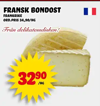 Nelins Fransk bondost erbjuda