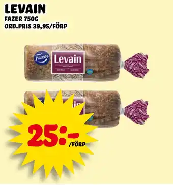 Nelins Levain erbjuda