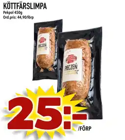 KÖTTFÄRSLIMPA