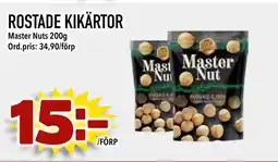 Din Mat ROSTADE KIKÄRTOR erbjuda