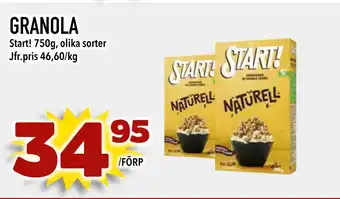 Din Mat GRANOLA erbjuda