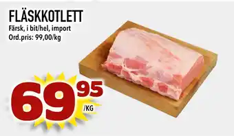 Din Mat FLÄSKKOTLETT erbjuda