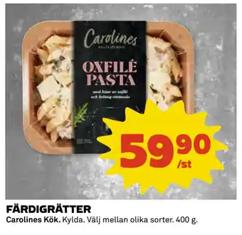 Coop Daglivs FÄRDIGRÄTTER erbjuda