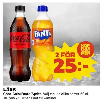 Coop Daglivs LÄSK erbjuda