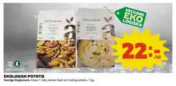 Coop Daglivs EKOLOGISK POTATIS erbjuda