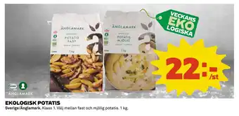 Coop Daglivs EKOLOGISK POTATIS erbjuda