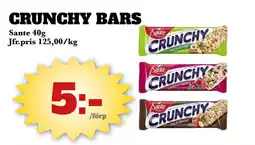 Bonum Matmarknad CRUNCHY BARS erbjuda