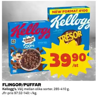 Coop Daglivs FLINGOR/PUFFAR erbjuda