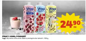 Coop Daglivs FRUKT-/VANILJYOGHURT erbjuda