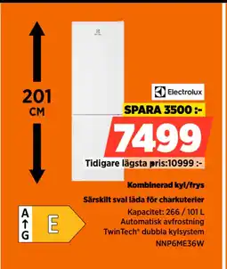 Power Kombinerad kyl/frys erbjuda