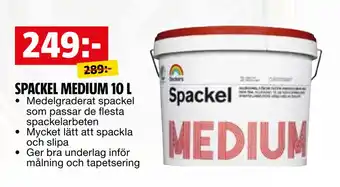 Bauhaus SPACKEL MEDIUM 10 L erbjuda