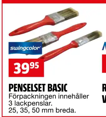 Bauhaus PENSELSET BASIC erbjuda