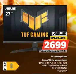 Power 27 gamingskärm erbjuda