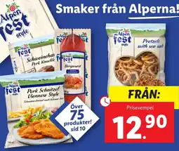 Lidl Smaker från Alperna! erbjuda