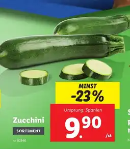 Lidl Zucchini erbjuda