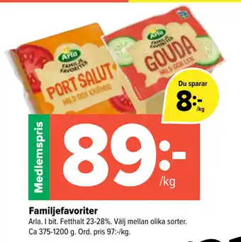 Coop Extra Familjefavoriter erbjuda