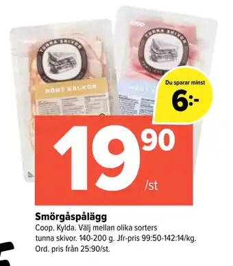 Coop Extra Smörgåspålägg erbjuda