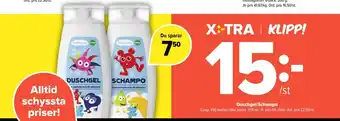 Coop Extra Duschgel/Schampo erbjuda