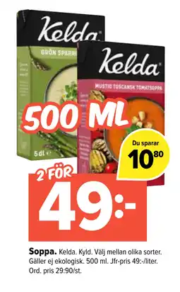 Coop Extra Soppa erbjuda