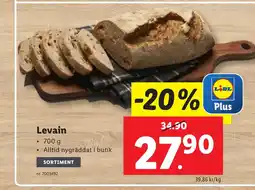 Lidl Levain erbjuda