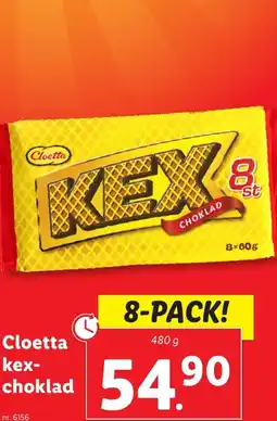 Lidl Cloetta kex- choklad erbjuda